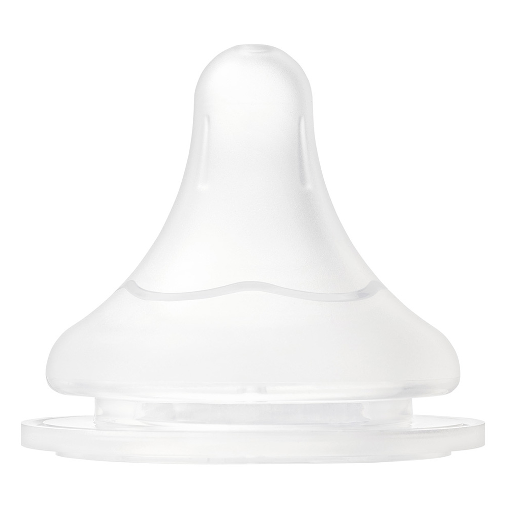 Bộ 2 Núm ty Pigeon silicone siêu mềm Plus WN3 Size LL (Dành Cho Bé Từ 9m+)