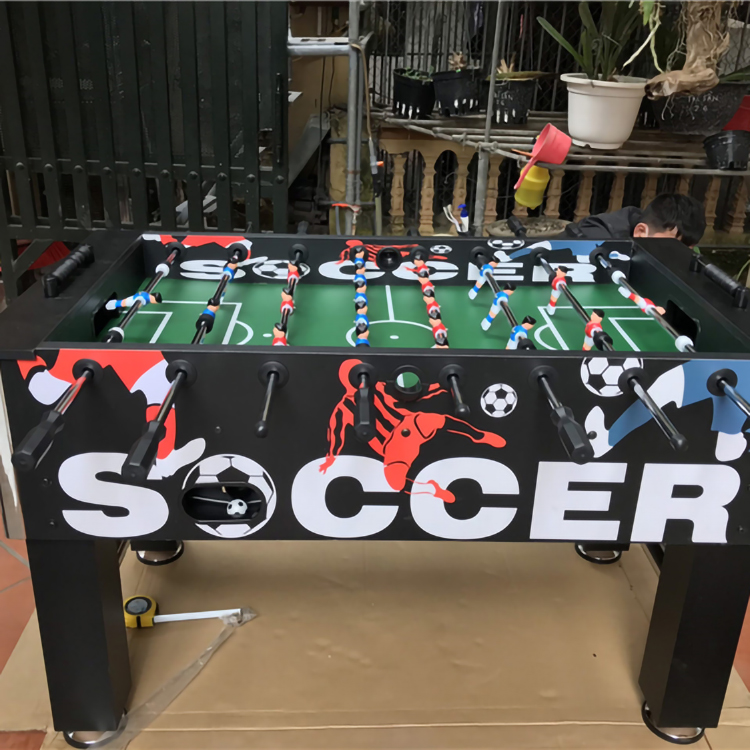 Bàn Bi Lắc Bóng Đá Cỡ Lớn 1,4m Harvard Sport JX 101X Thi Đấu, Banh Bàn Foosball 1m4 Gia Đình Văn Phòng Kinh Doanh Hanana