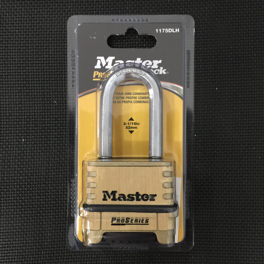 KHÓA MÓC MỞ SỐ MASTER LOCK 1175DLH CÀNG DÀI