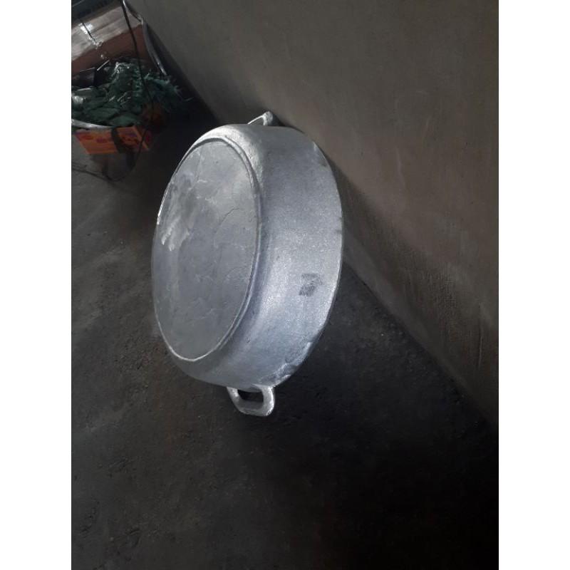 Chảo gang đúc đáy bằng cỡ lớn đk 57cm