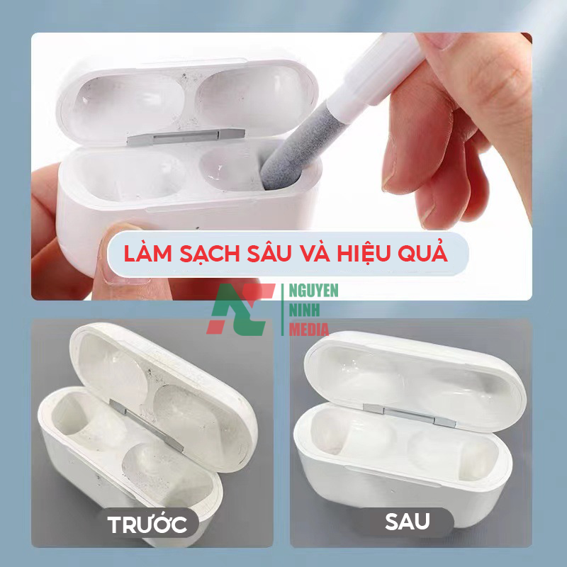 Dụng Cụ Vệ Sinh Tai Nghe True Wireless Chuyên Nghiệp Earldom ET-T05 - Hàng Chính Hãng