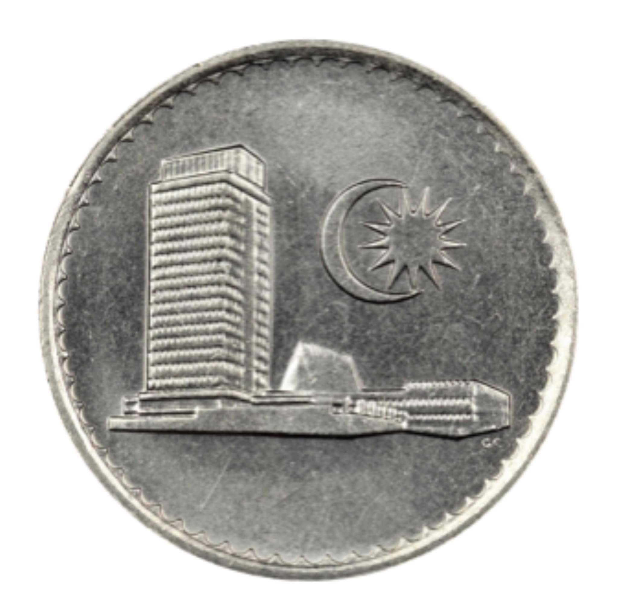 Đồng xu 10 sen Malaysia phiên bản cũ