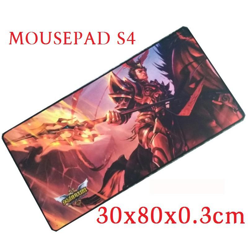 Tấm Lót Chuột Mousepad Dài Chữ Nhật S4 Siêu Lớn Màu Ngẫu Nhiên