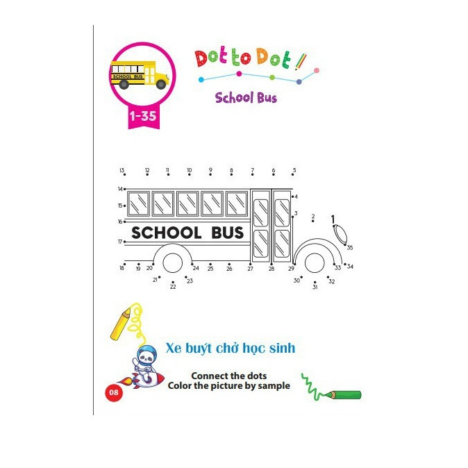 Sách - Combo 6 Cuốn Gấu Con Tô Màu: Phương Tiện Giao Thông - ndbooks