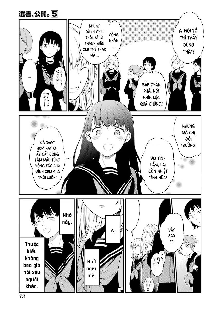 di thư trên bàn chapter 23 8