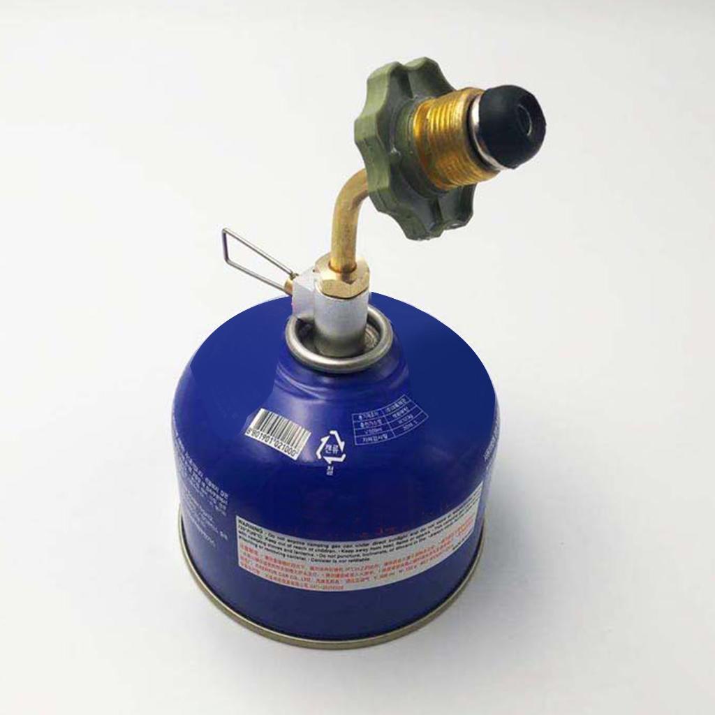 Outdoor Camping Gas   Refill Adapter  Cylinder Hose Connector