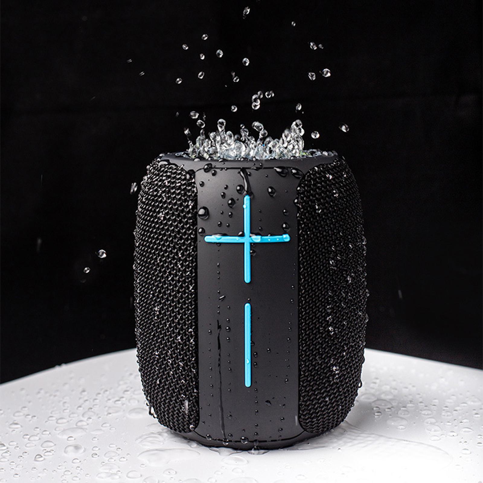 Portable Speaker Bluetooth  Sound Rich Bass  TF Card Blue
