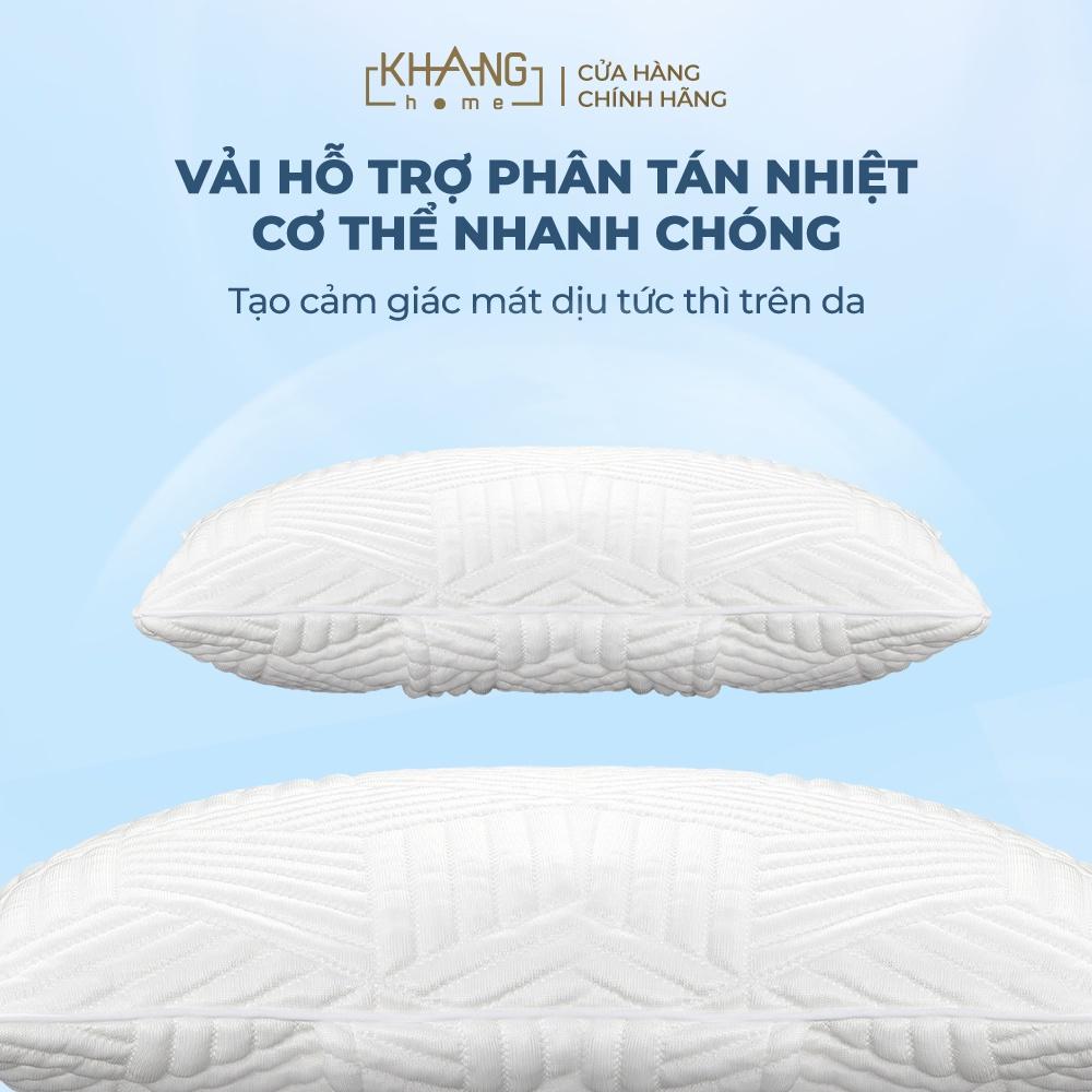 Gối Trẻ Em CoolFabric Khang Home-Công Nghệ Vải Mát Tản Nhiệt Nhanh, Mát Dịu Tức Thì