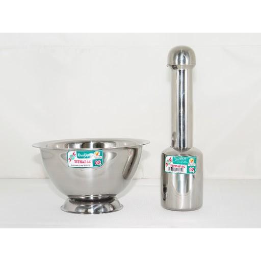 Bộ Cối Chày inox 304 - Siêu Tiện Dụng