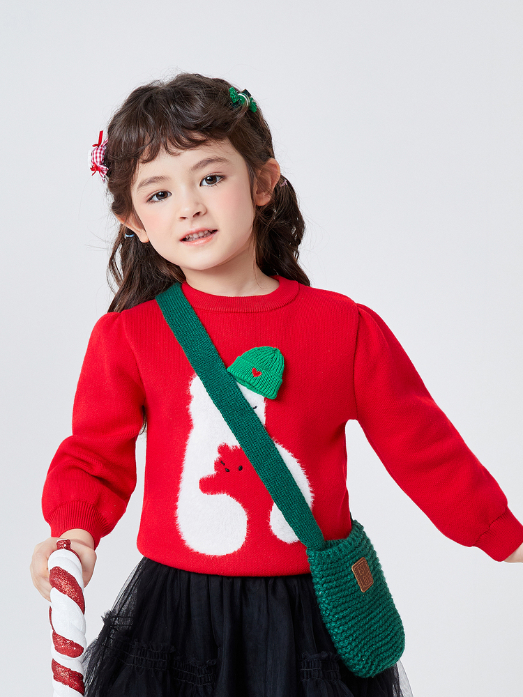 Áo len thời trang BALABALA - TODDLER dành cho bé gái 208422103012