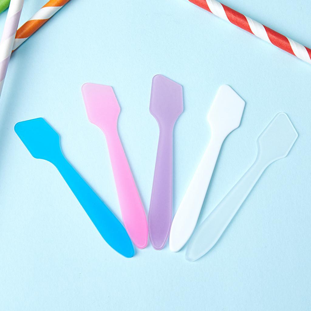 100Pcs Facial Cream  Spoon Cosmetic Spatula  Tool