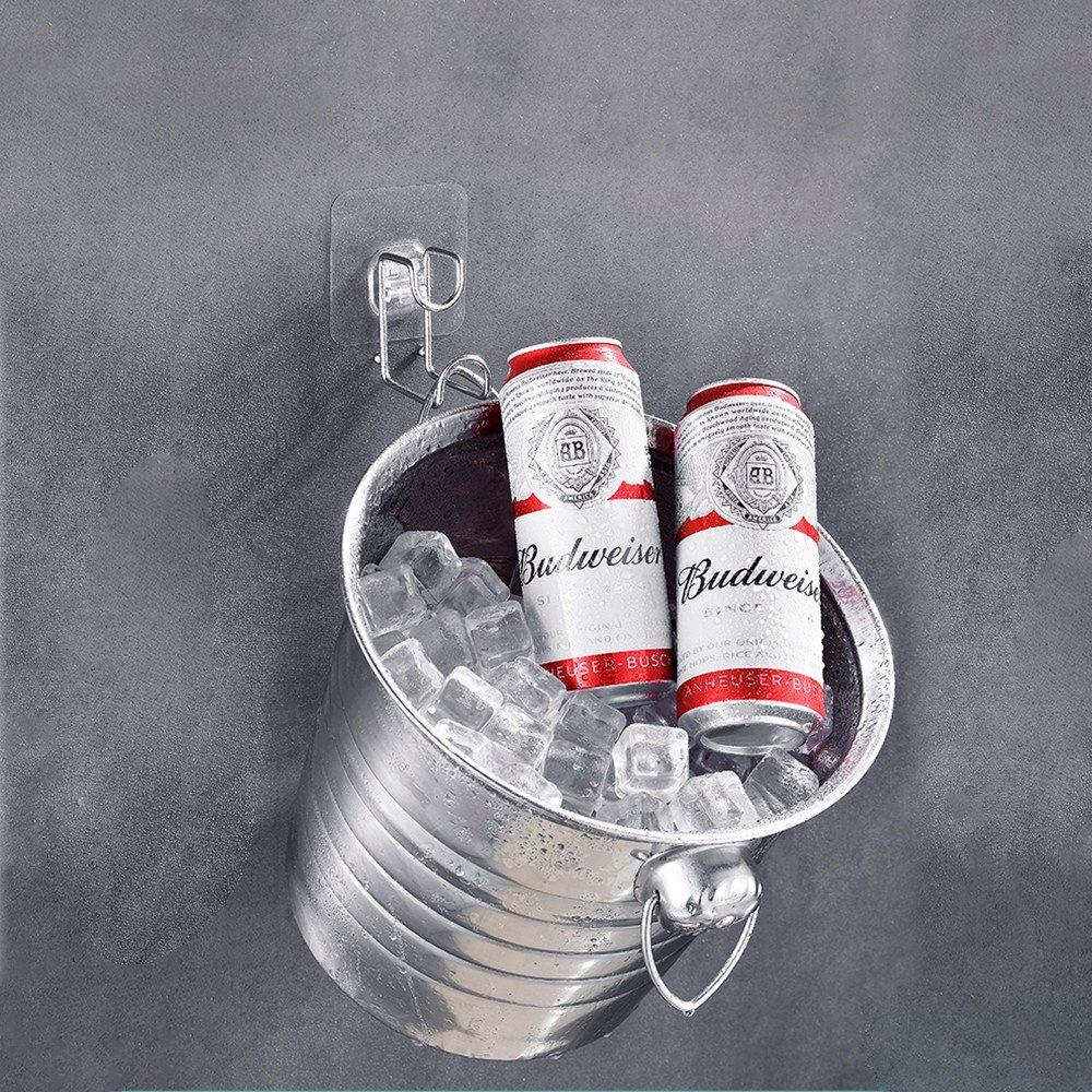 BỘ 2 MÓC TREO THAU CHẬU DÁN TƯỜNG - GIÁ MÓC NHÀ BẾP ĐA NĂNG BÁM SIÊU DÍNH