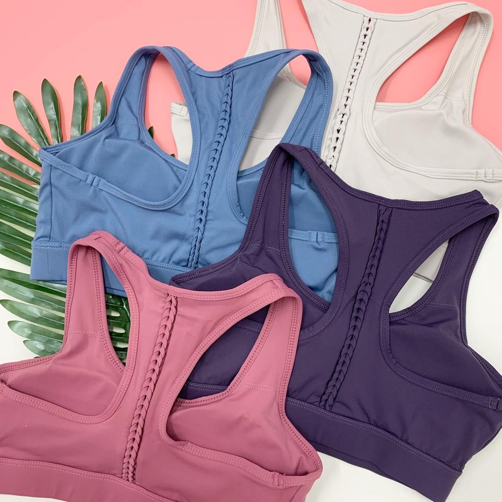 Áo Bra Tập Gym, Yoga Hàng Quảng Châu Cao Cấp Nâng Ngực Tôn Dáng Thấm Hút Mồ Hôi CH080