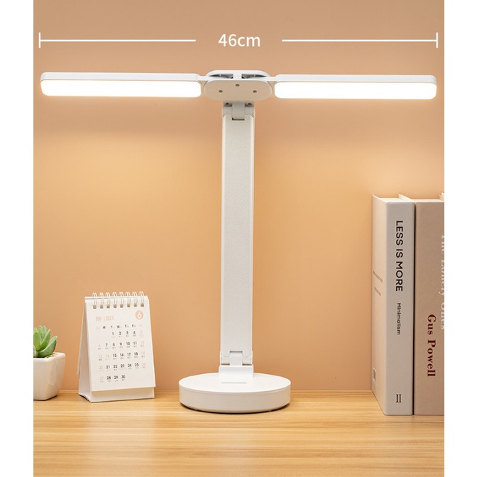 Đèn Để Bàn Học Tập Làm Việc Bảo Vệ Mắt 3 Cấp Độ Sáng WhitePowell
