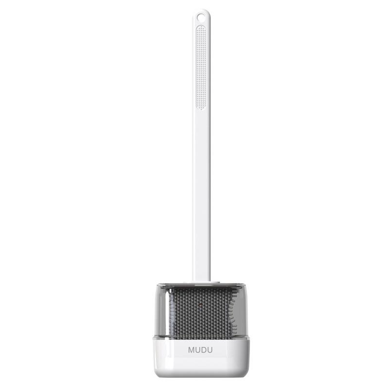 Bộ Bàn Chải Vệ Sinh Toilet Gắn Tường Bằng Silicone Tiện Dụng