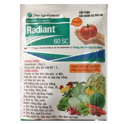 Radiant 60SC - trừ sâu,rầy rệp, bọ trĩ bảo vệ Hoa Hồng và Cây Cảnh