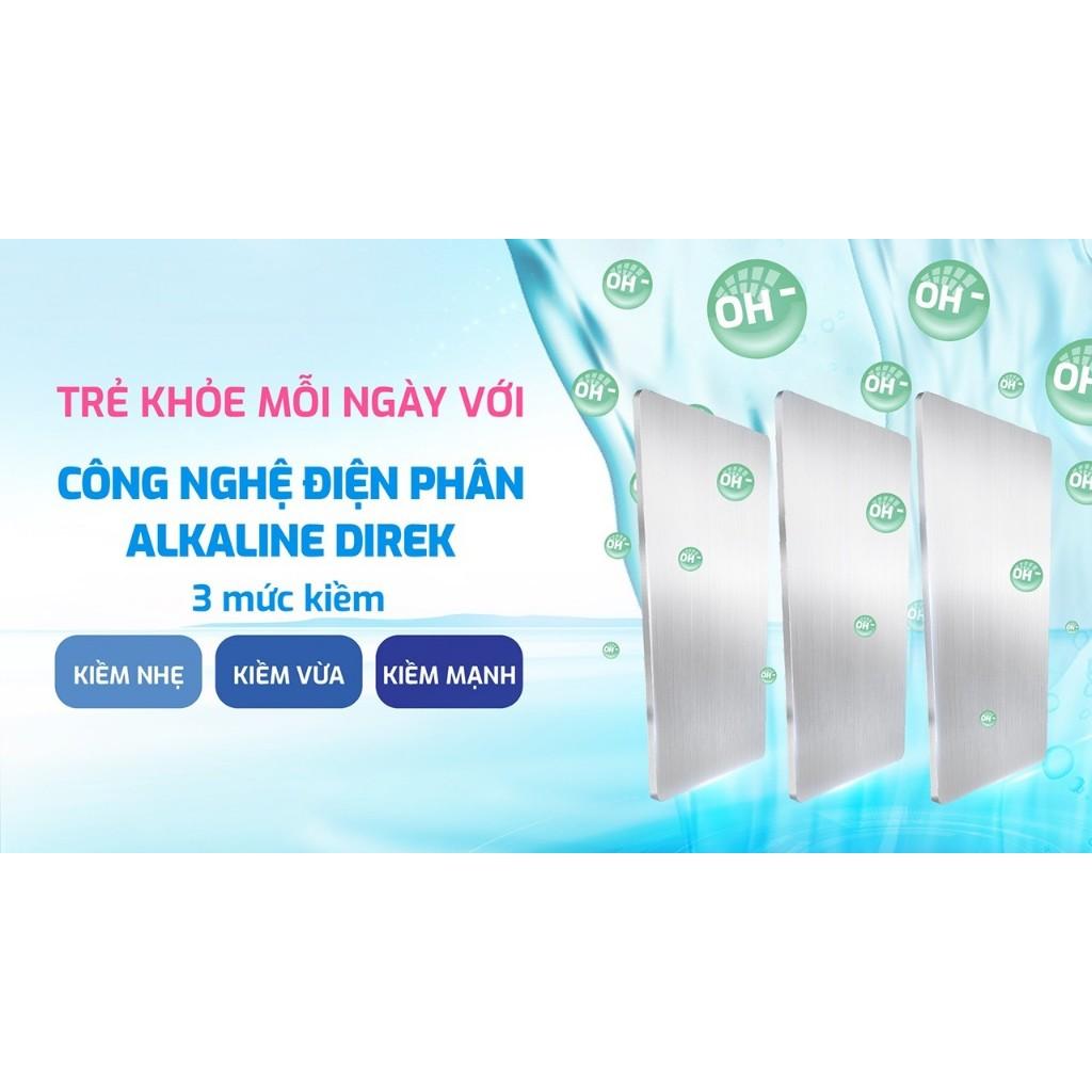 Máy chuyển đổi Hydro-ion kiềm Karofi KAE-S18 - 5 Điện cực Titan Bạch Kim - Bảo hành điện cực 5 năm - Hàng Chính Hãng