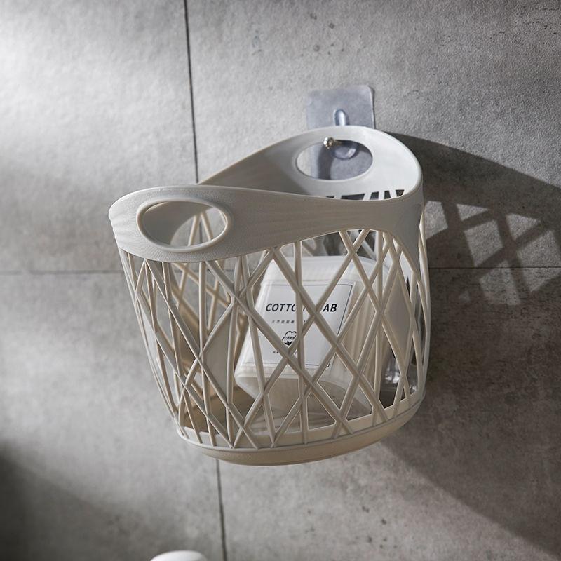 Giỏ Nhựa Đựng Quần Áo Bẩn Đa Năng Tiện Dụng Gắn Tường