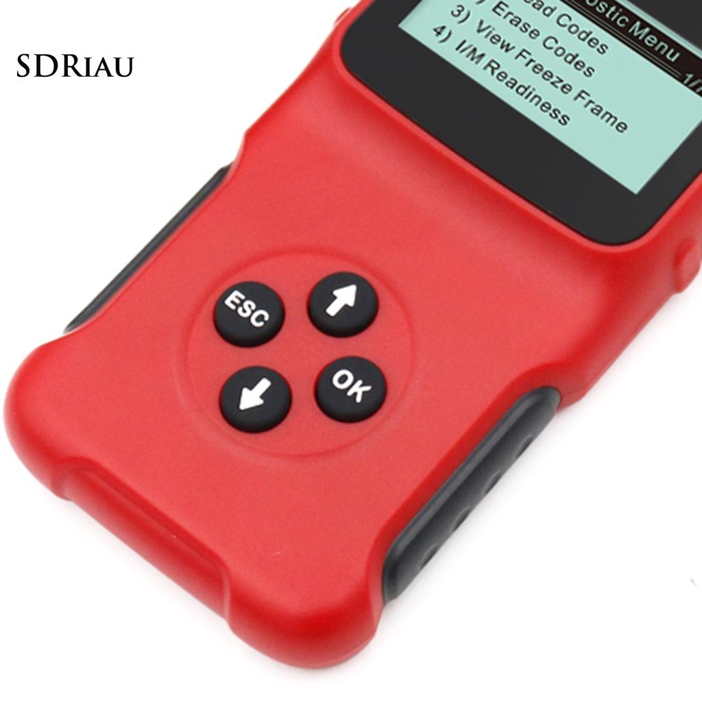 Thiết Bị Chẩn Đoán Lỗi Obdii Màu Đỏ Chống Mài Mòn Thông Dụng Cho Xe Hơi