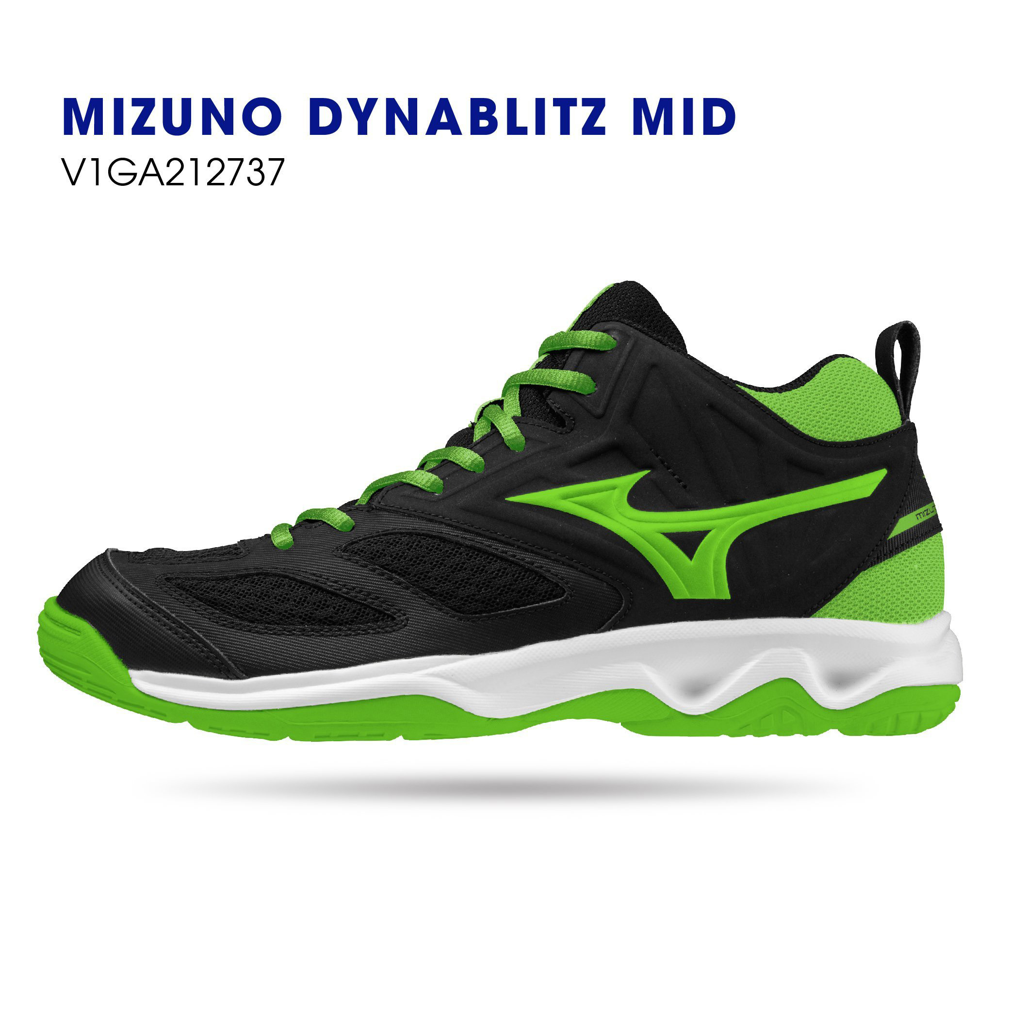 Giày bóng chuyền mizuno Dynablitz mẫu mới chính hãng _ tặng tất thể thao Bendu