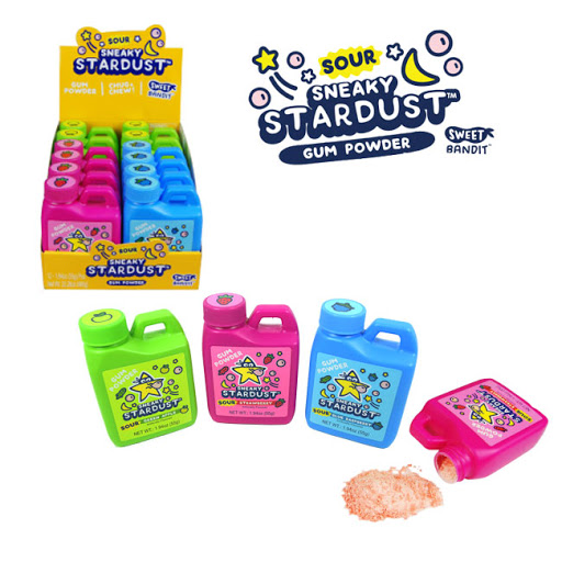 Kẹo cao su Sneaky Stardust vị dâu