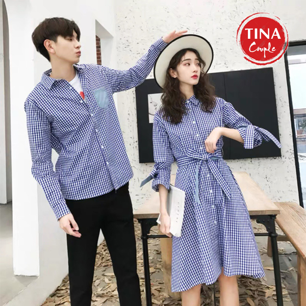 Set váy áo đôi siêu đẹp Couple Tina cao cấp