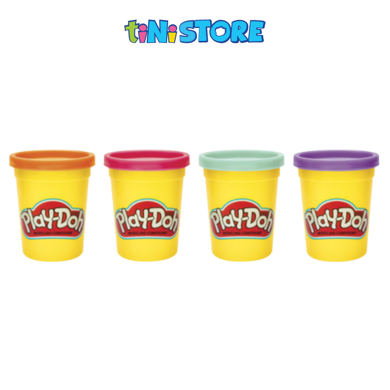 Bộ đồ chơi đất nặn 4 màu pastel Play-Doh (4x4oz)