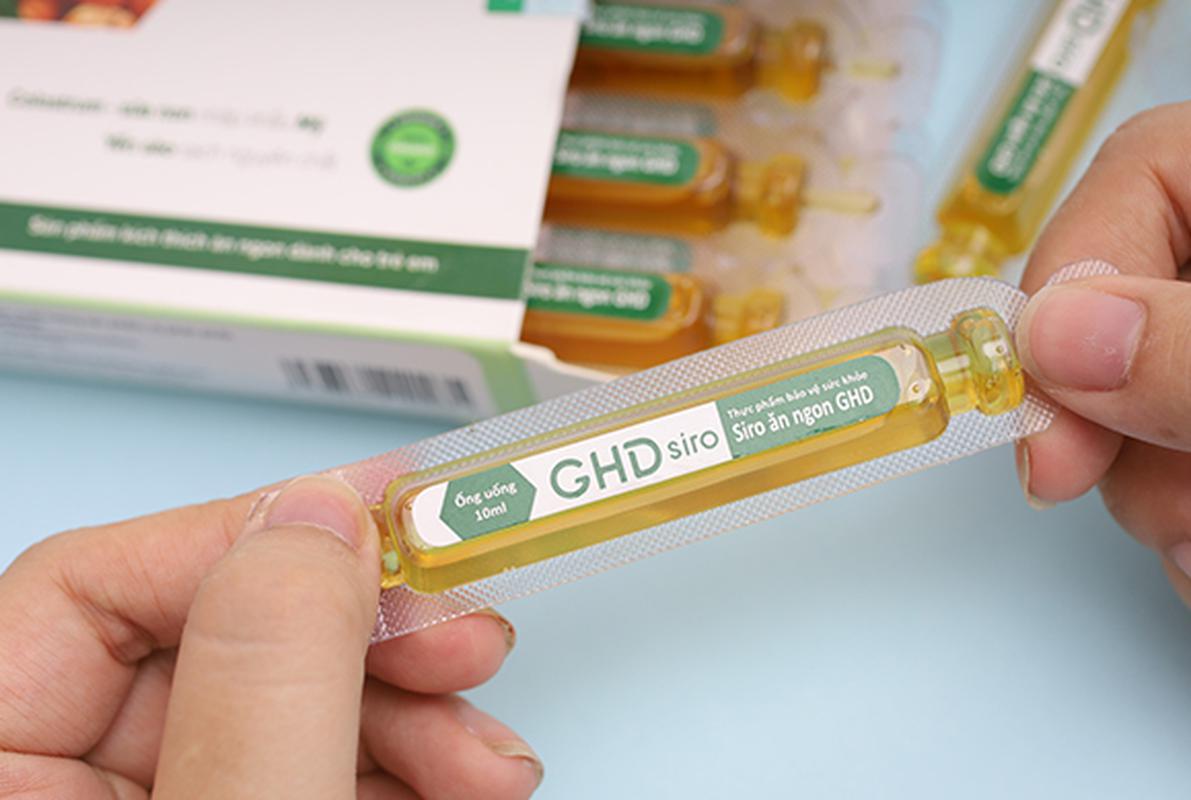 Combo 3 Hộp Siro Ăn Ngon GHD - Hỗ Trợ Tăng Cường Tiêu Hóa, Giúp Trẻ Tăng Cân