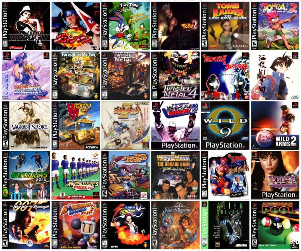 Bộ 13 Game ps1 tự chọn