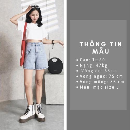Áo thun CROPTOP nữ cổ tim, trơn thời trang