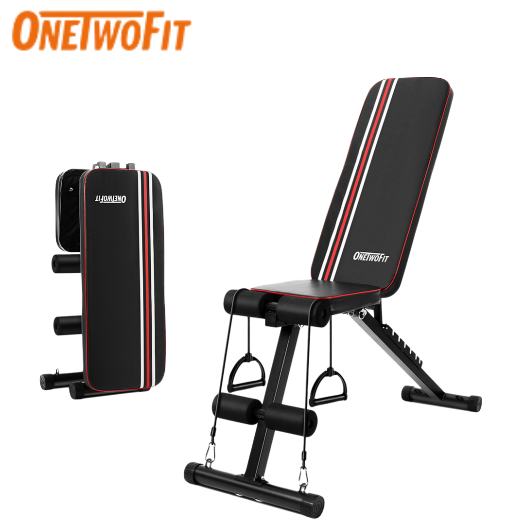Ghế tập tạ đa năng Ghế gập bụng chống đẩy tập gym đa năng có thể gấp lại Có thể điều chỉnh OT226