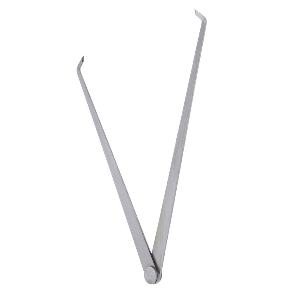 Firm Joint Inside Caliper Inner Diameter Measuring Tool Stainless Steel 30cm