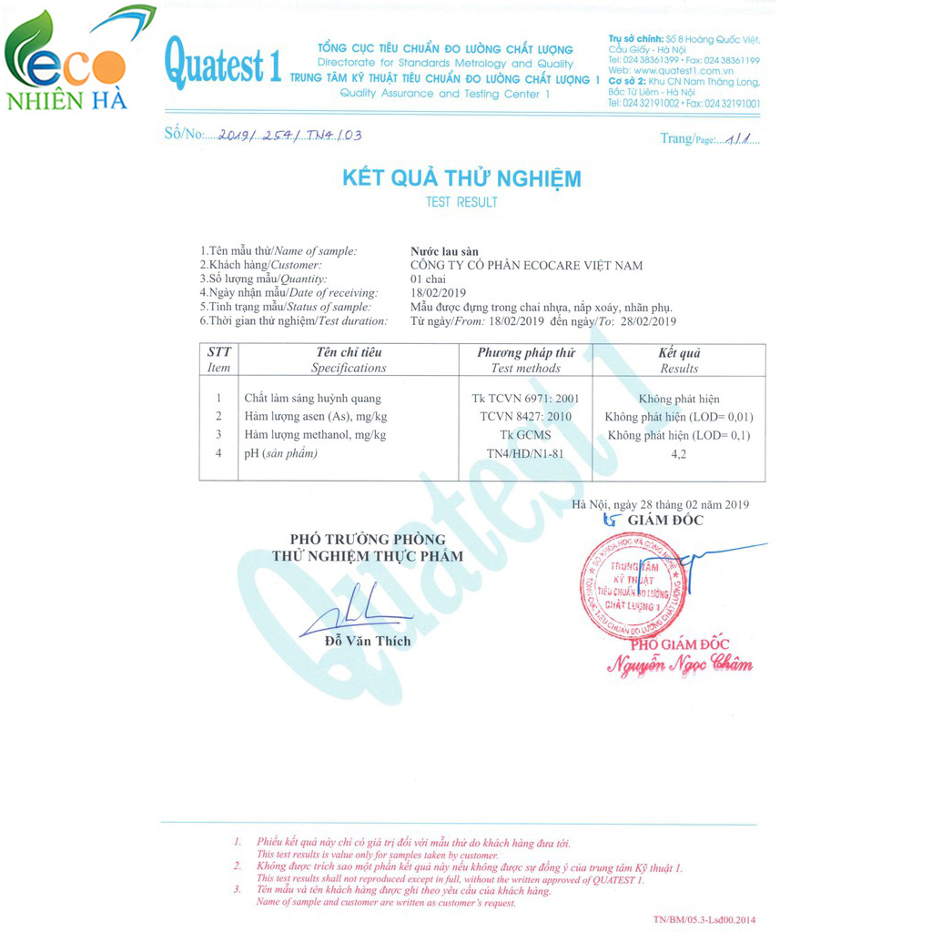 Nước lau sàn hữu cơ ECOCARE 4L phiên bản nâng cấp, nước lau nhà đuổi muỗi, chống trượt