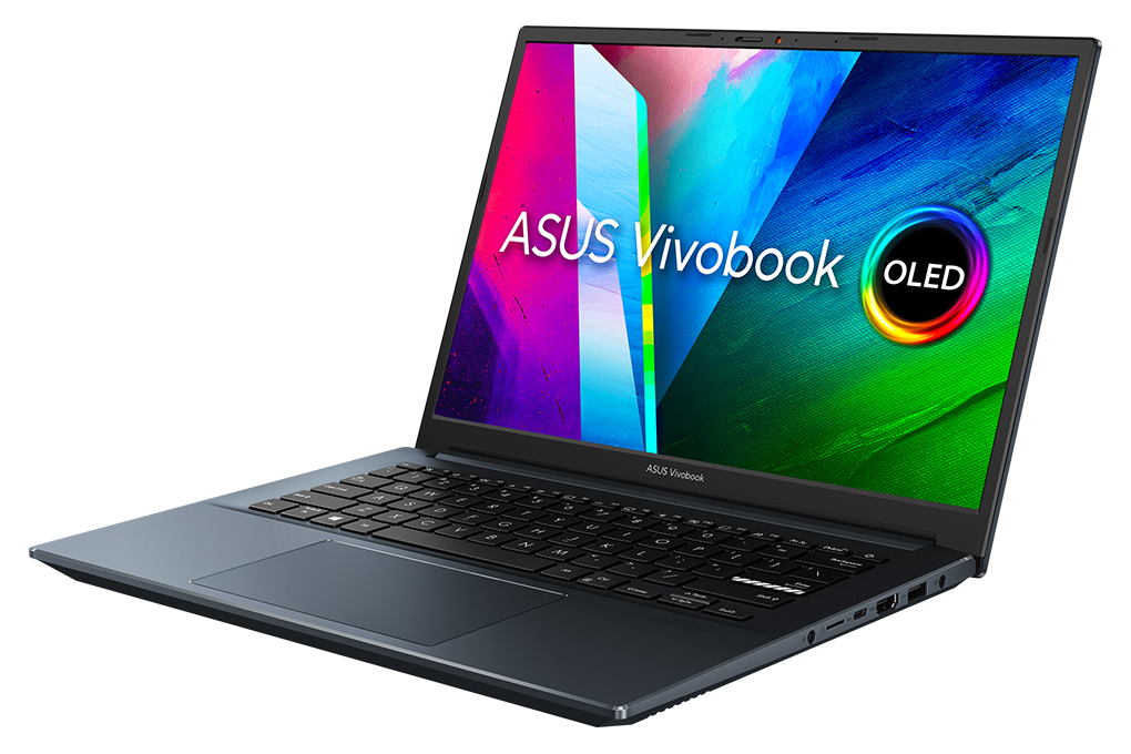 Laptop Asus M3401QA R7 5800H/8GB/512GB/14&quot;Q/90Hz/Win11/(KM040W)/Xanh - Hàng chính hãng