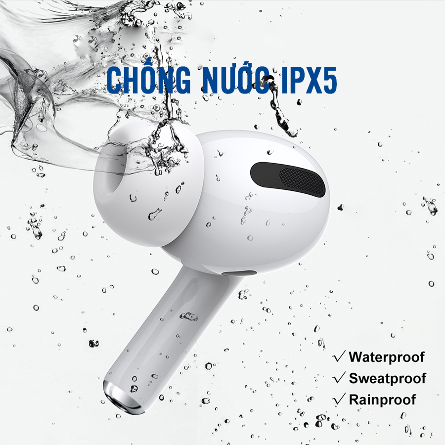 Tai nghe Bluetooth Yoobao AIRBUDS PRO cao cấp - Sạc không đây, định vị, chống ồn, cảm ứng - Hàng chính hãng