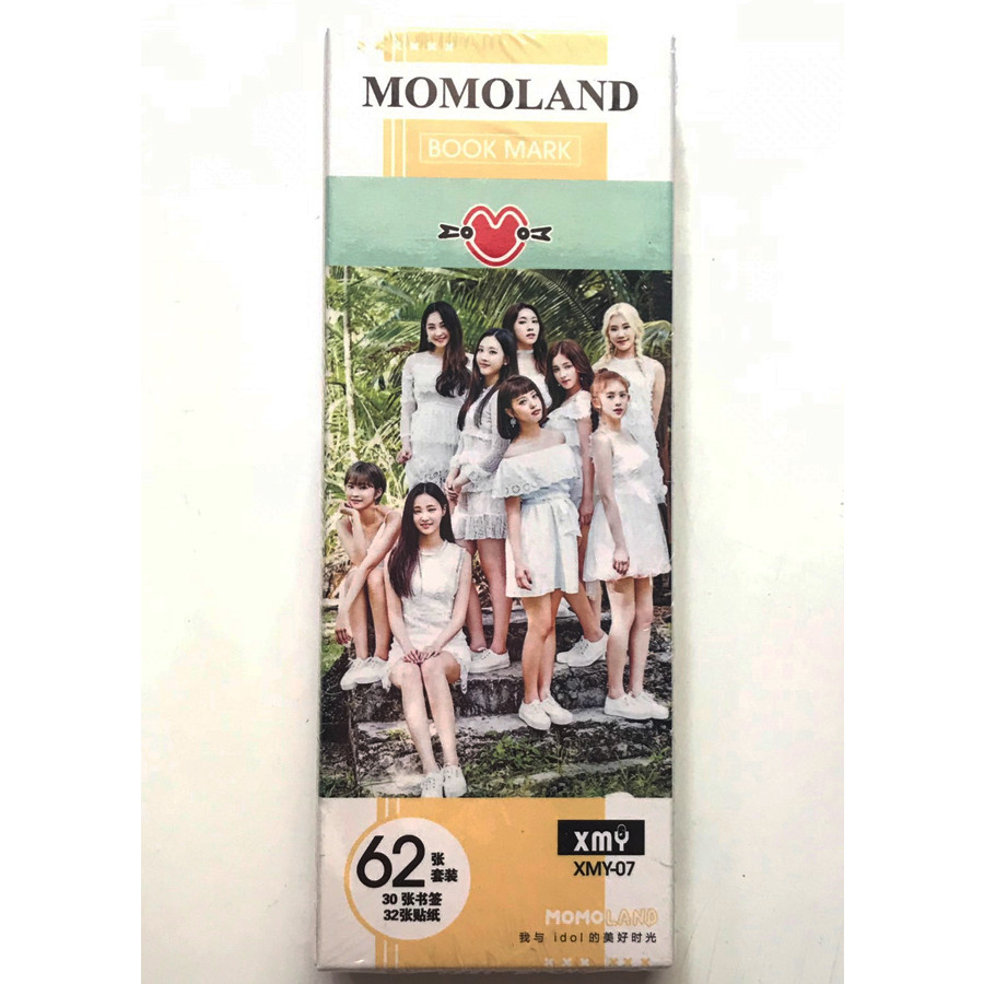 Hộp ảnh Bookmark Momoland 62 ảnh thiết kế độc đáo