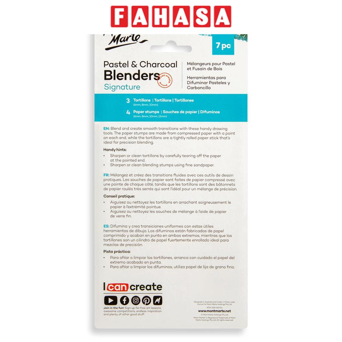 Bộ 7 Bút Di Chì - Mont Marte MAXX0011