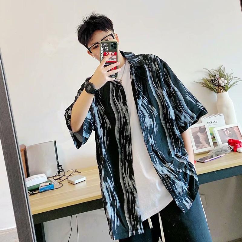 Áo Thun Nam Tay Ngắn Phong Cách Âu Mỹ Năng Động