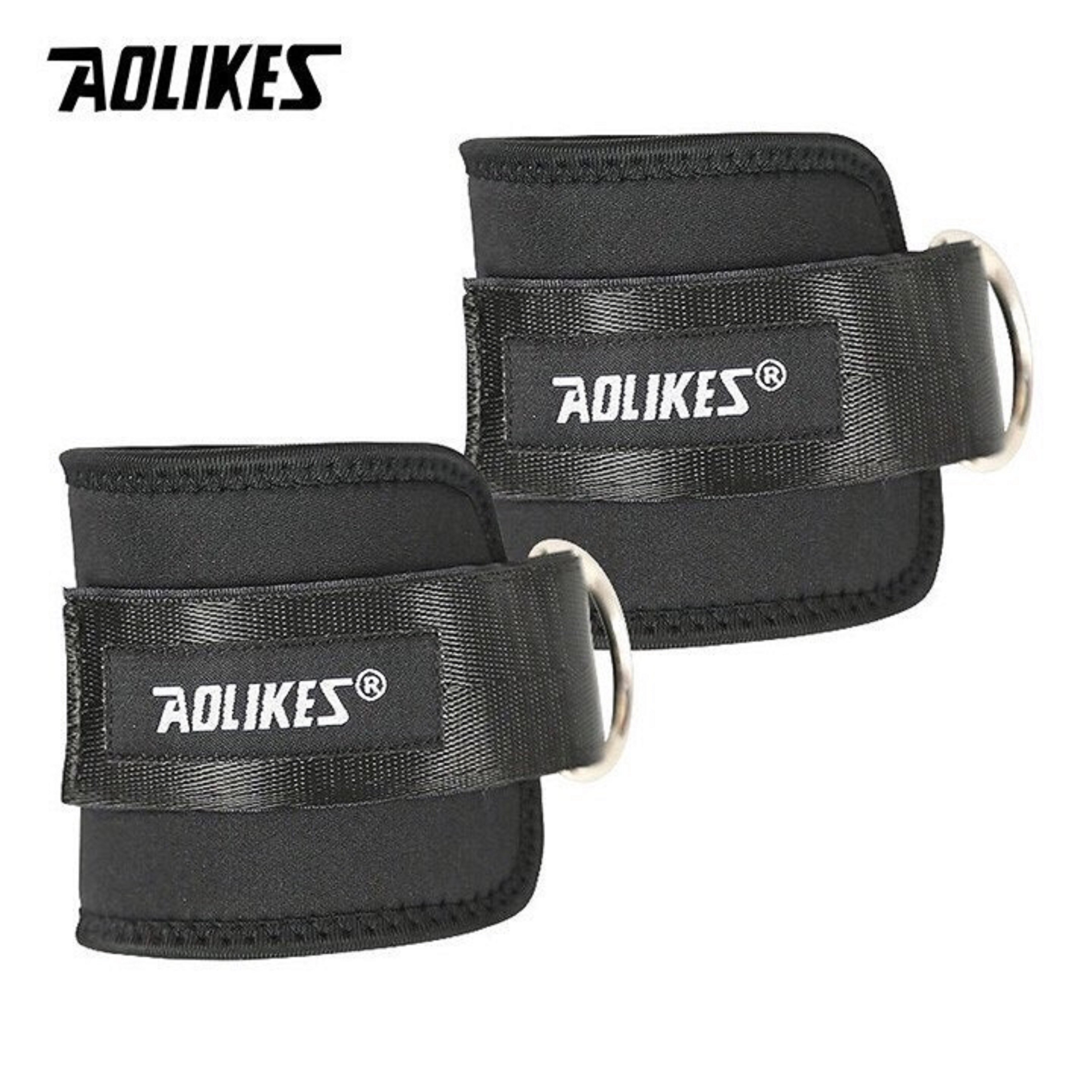 Đai quấn cổ chân đa năng tập gym AOLIKES A-7129 tập cơ mông, đùi, chân leg wight training foot ring
