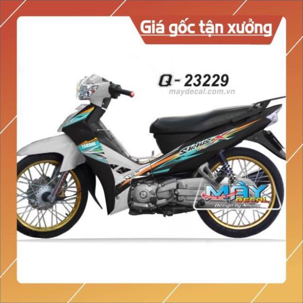 Tem rời Sirius chữ X xanh đen sản phẩm y hình 100%
