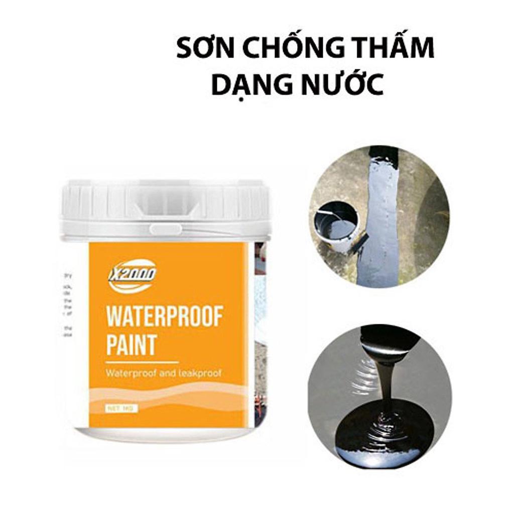 Sơn chống thấm X2000, Keo sửa chữa các vết nứt, Chống thấm bề mặt sàn - tường - trần nhà