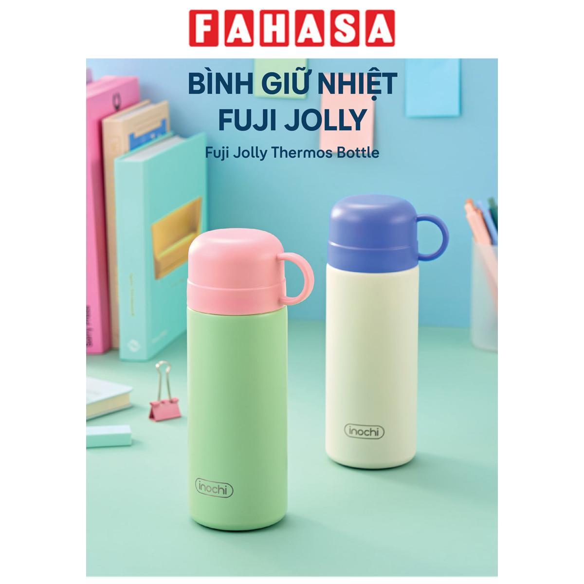 Bình Giữ Nhiệt Fuji Jolly 450 ml - Inochi KNK.BFJL.0450 - Màu Xanh Cốm