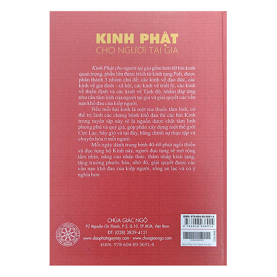 Kinh Phật Cho Người Tại Gia (Tái Bản)