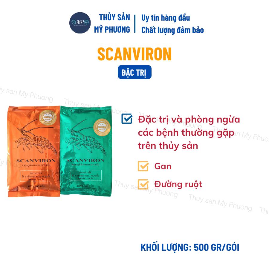 Ks đường ruột trống lò xo phân trắng ký sinh trùng Scanviron xuất huyết sình bụng không tiêu tôm thẻ cá lươn ếch ốc baba