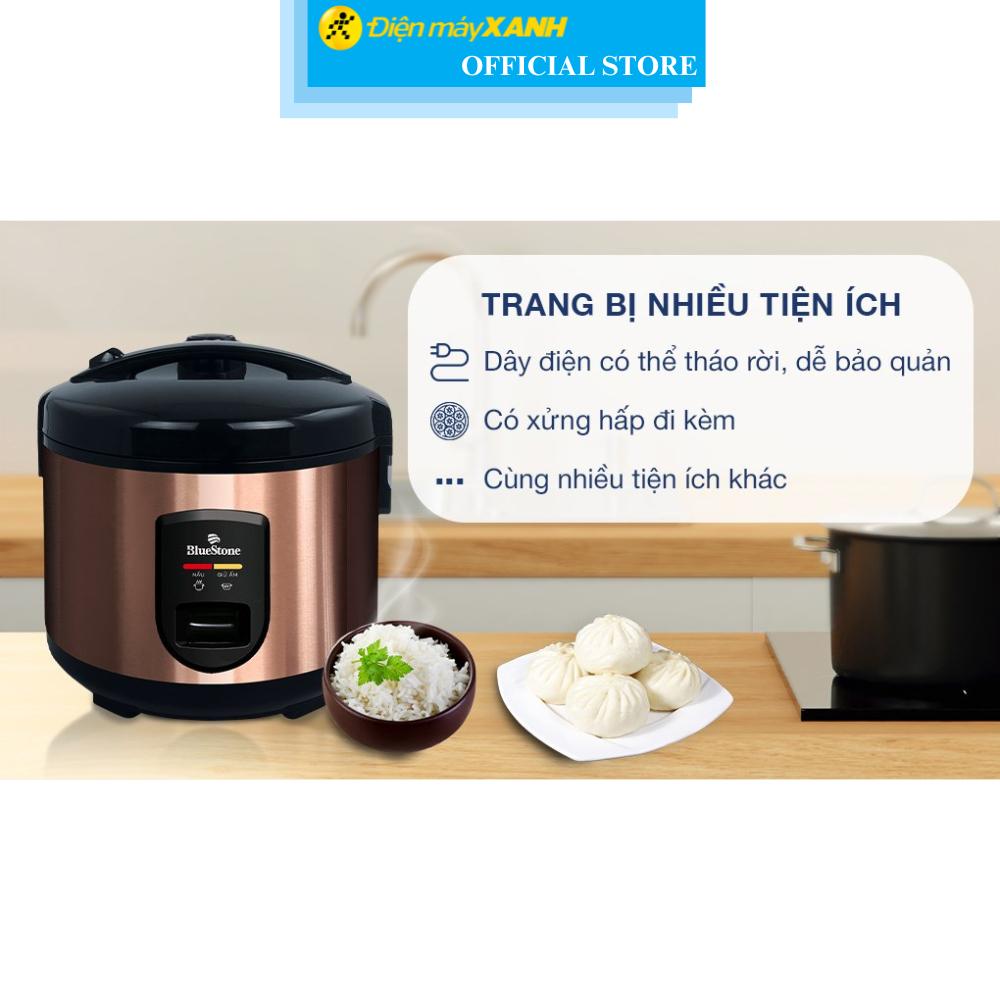 Nồi cơm nắp gài BlueStone 1.8 lít RCB-5520 Hàng Chính Hãng