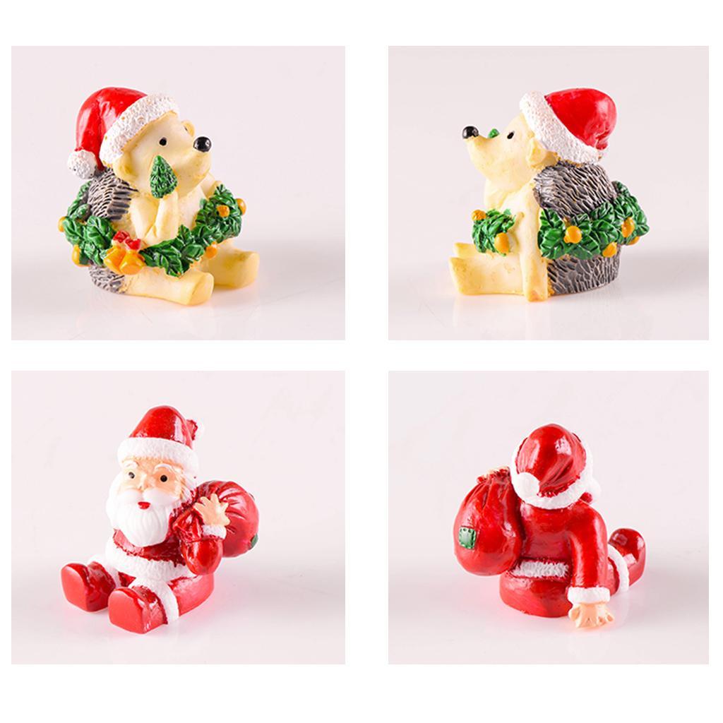 Micro Landscape Resin Bonsai Fairy Garden Decor Christmas