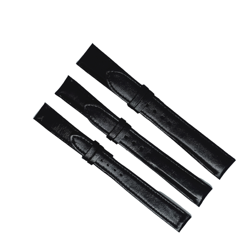 HJ8115-16-17-18 - Dây đồng hồ Huy Hoàng da bò size 16, 18, 20 màu đen, nâu đất, xanh lá, nâu đỏ