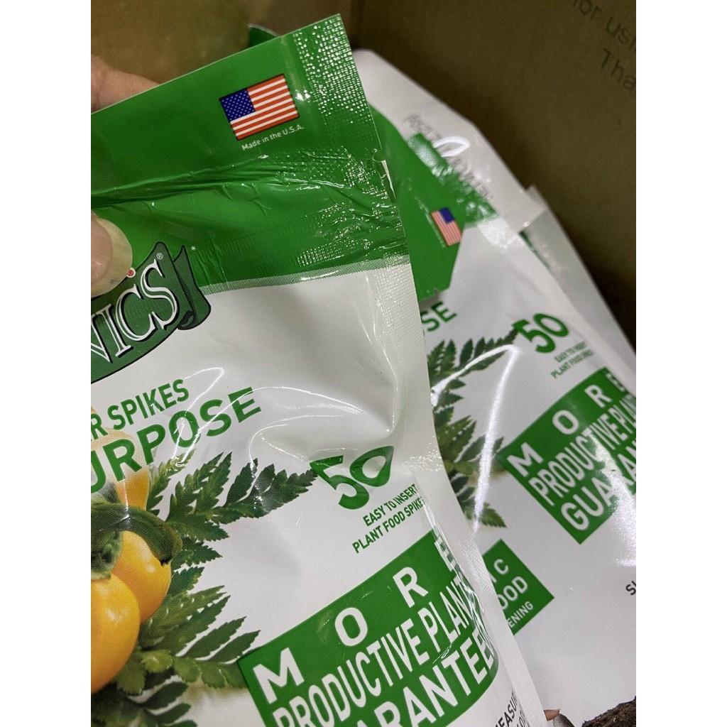 Phân tan chậm nhập từ Mỹ 4-4-4 gói chia lẻ 05 viên dùng cho kiểng lá và hoa lan