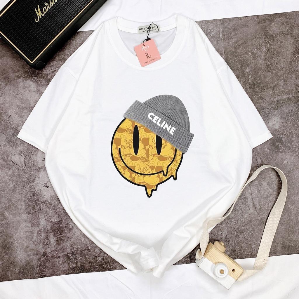 Áo thun unisex Be Yourself size M L XL - MẶT CƯỜI ĐỘI NÓN LEN