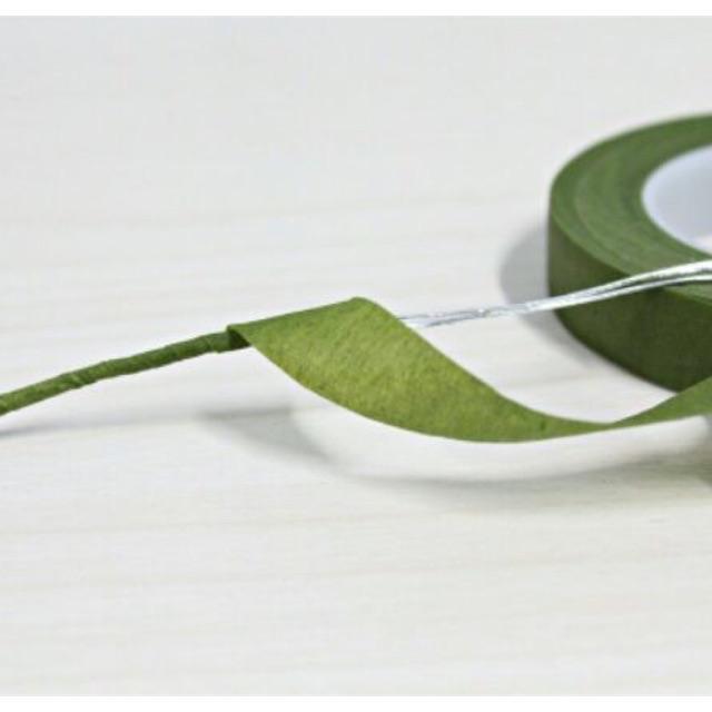 Keo sáp cuộn dùng quấn cành lá hoa handmade